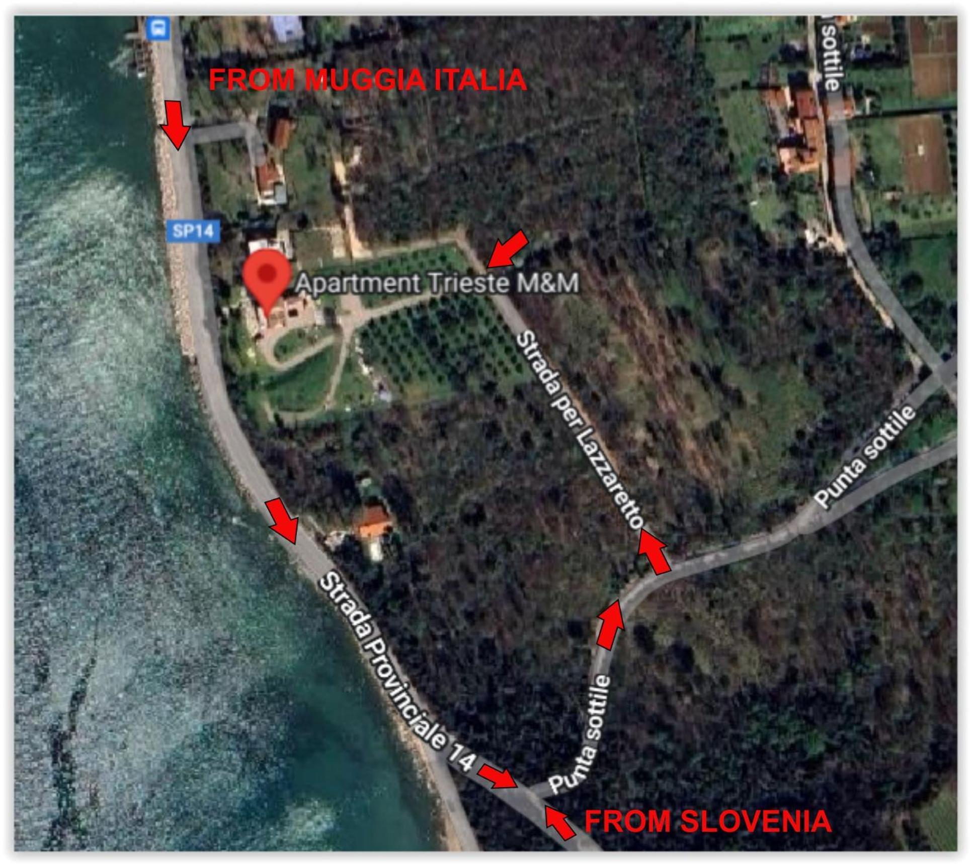 Apartment Trieste M&M Муджа Экстерьер фото